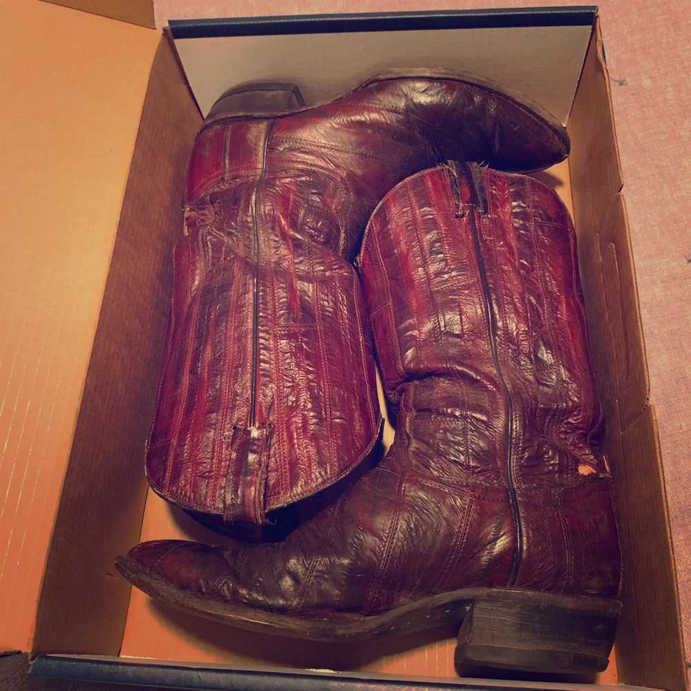 Vintage Men’s Tony Lama Size 10 1/2 D Boots